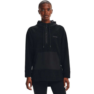 Under Armour Women's Mission Boucle Anorak - Black