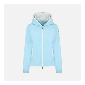 Save The Duck Women's Stella Hooded Rain Jacket - Large