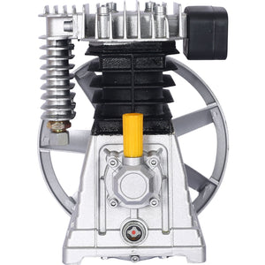 Piston 2Hp Air Compressor Head Pump 115Psi 1.5Kw - Silver