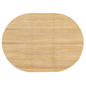 Dining Set With Leaf Round Table And 4 Upholstered Chairs
