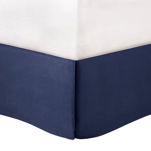 7 Piece Cotton Printed Comforter Set Indigo Queen