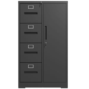 Storage Vertical Filing Cabinet With Lock