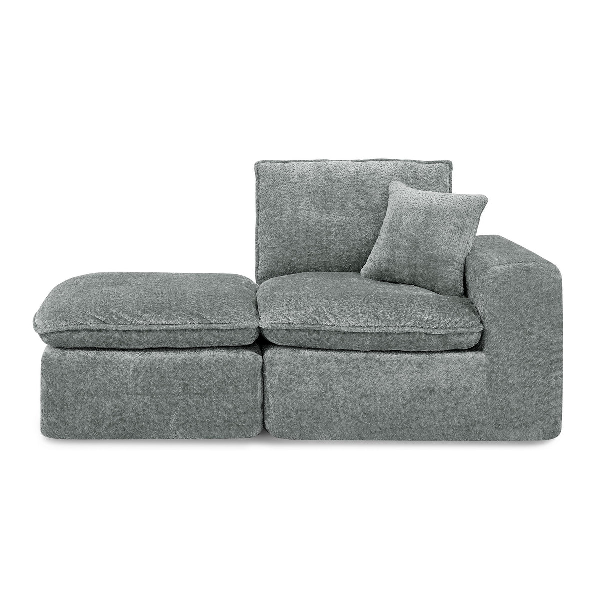 Sectional Sofa With Moveable Ottoman