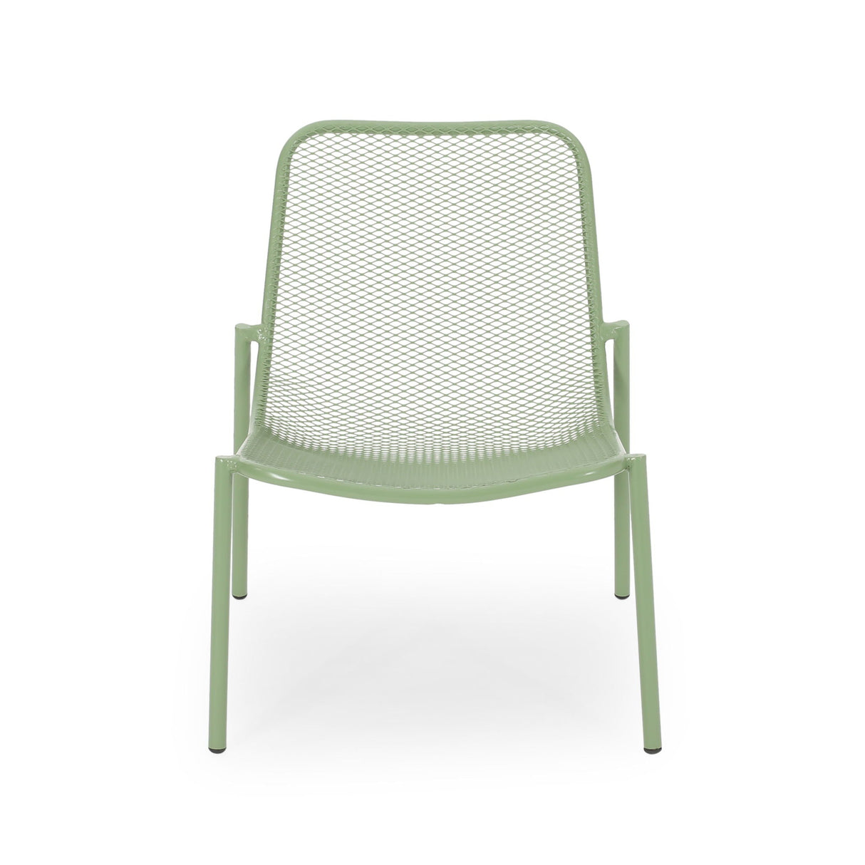 Outdoor Iron Chair With Mesh Design - Best Buy Furniture