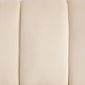 Upholstered Armless Chair For Living Room