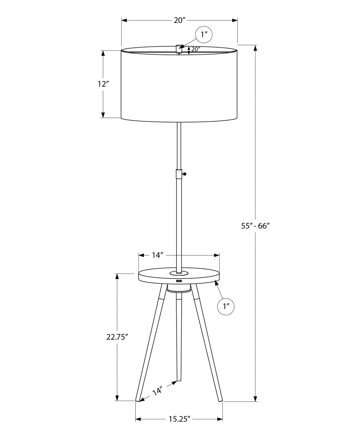 Floor Lamp Lighting - Best Buy Furniture