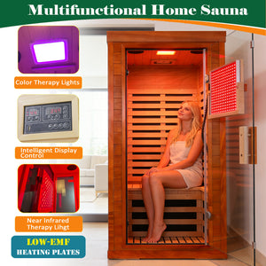 Infrared Sauna with Bluetooth Audio