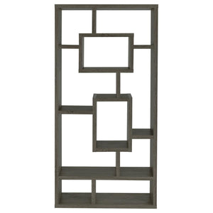 10 Shelf Open Back Bookcase