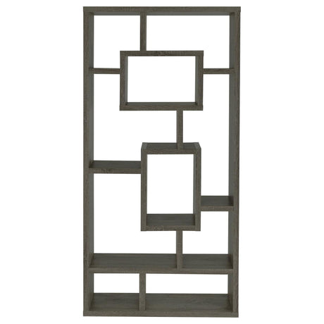 10 Shelf Open Back Bookcase