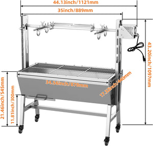60kg Lamb Roaster Without Baffle