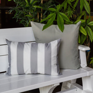 Horizon Stripe Pillow 14" x 20" - Outdoor & Indoor Set of 2