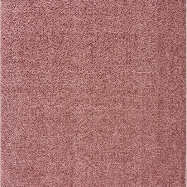 Judy Pink  Plush Washable Area Rug - Clearance