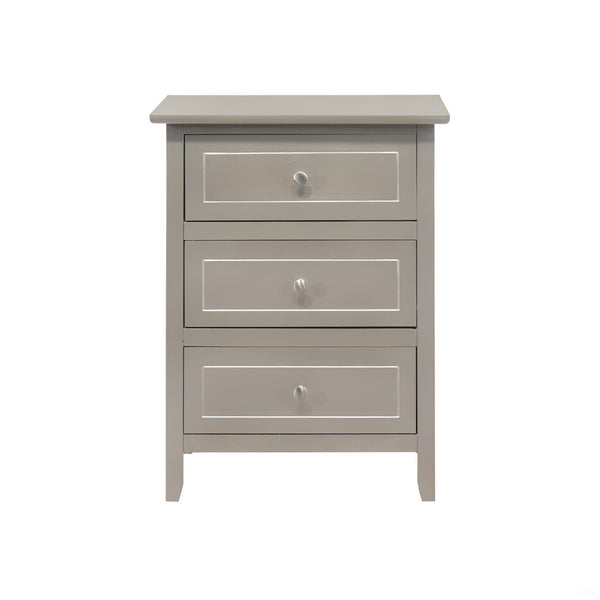 Dove Tailed Drawers 3 Drawer Nightstand