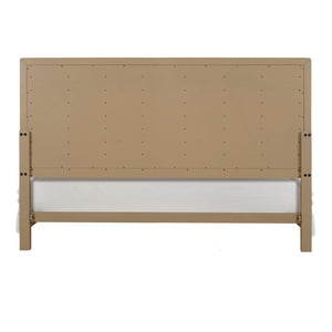 Contemporary Style Panel Bed