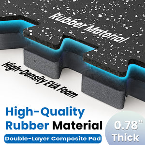 0.79 Inch Thick Gym Floor Mats