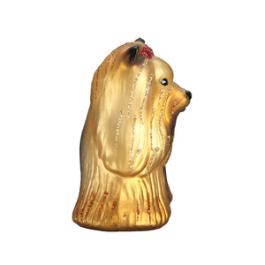 Yorkie Ornament