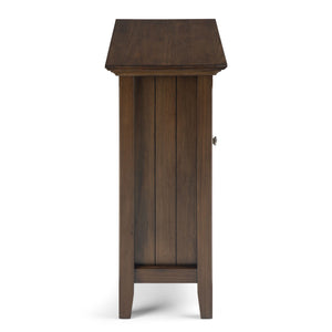 Bedford - Low Storage Media Cabinet - Rustic Natural Aged Brown