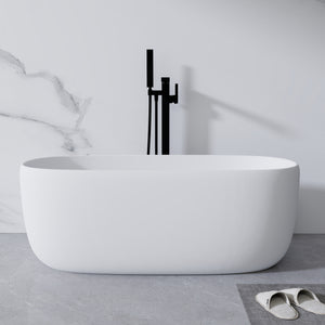 51" Freestanding Bathtub in Matte White