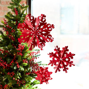 Paper Snowflake Ornament (Set of 6)