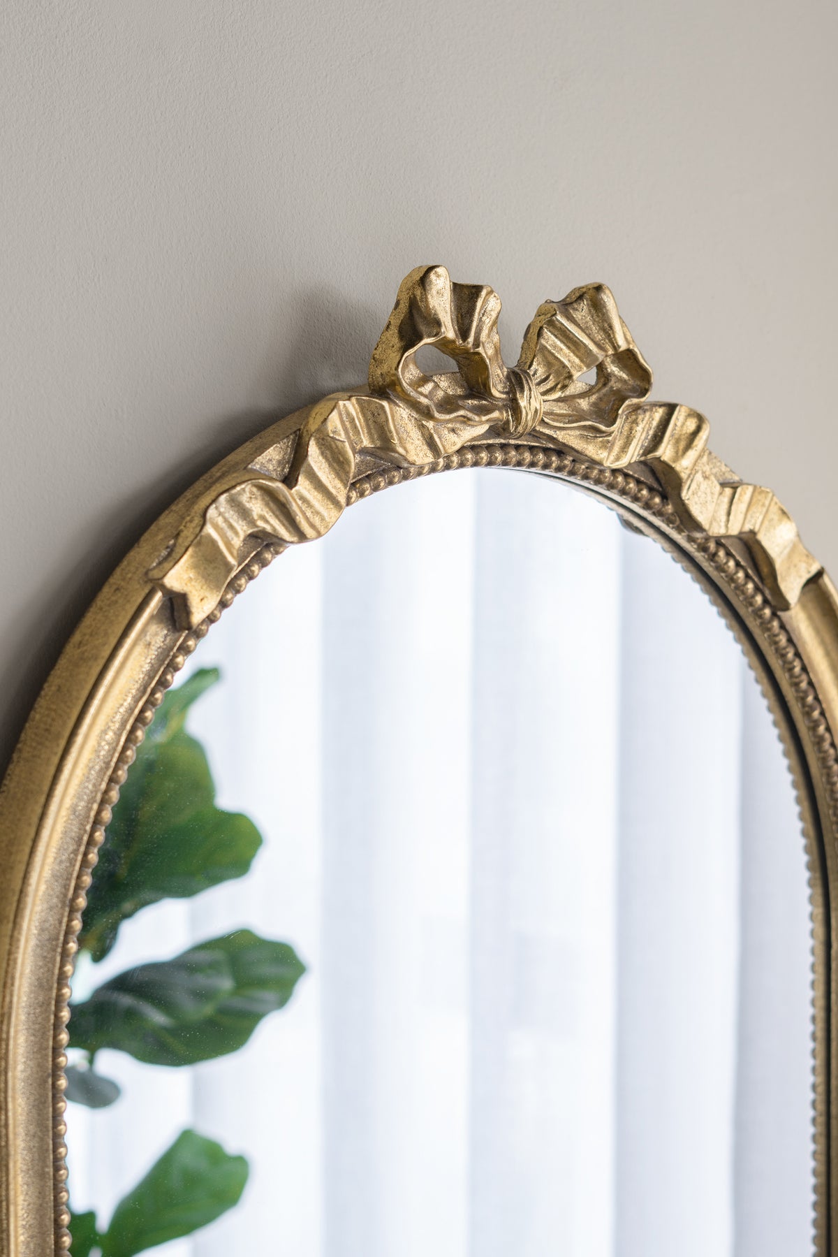 40.2" x 29.9" Baroque Style Wall Mirror