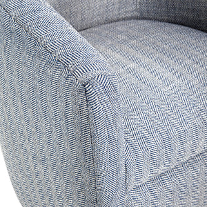 Lainey - Swivel Barrel Chair With 360 Degree Rotation