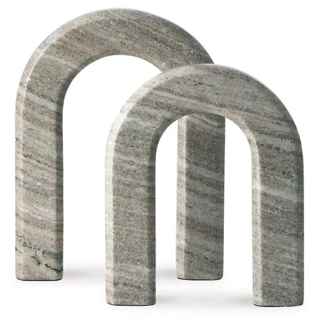 Keithton - Sculpture Set (Set of 2) - Taupe - Best Buy Furniture