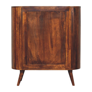 Cortez - Open Cabinet - Brown