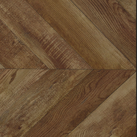 Herringbone - 3 Panel Screen - Brown