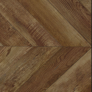 Herringbone - 3 Panel Screen - Brown
