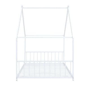Metal House Bed