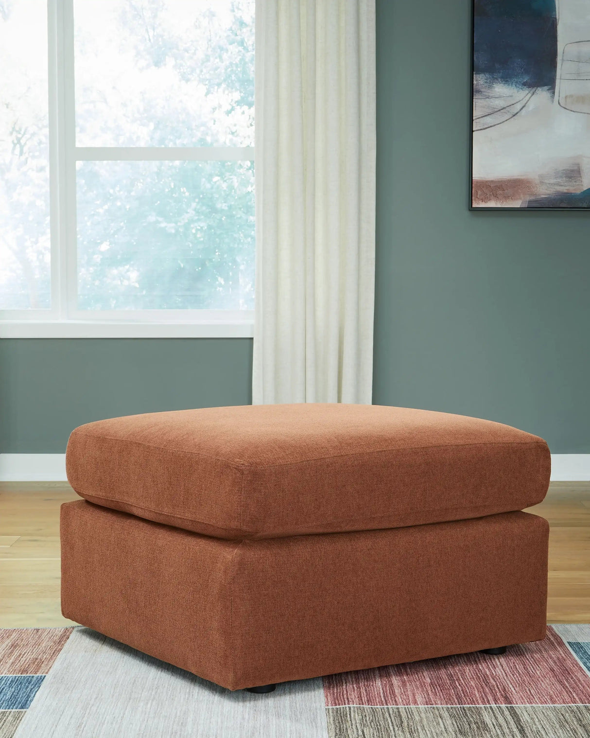 Modmax - Oversized Accent Ottoman - Best Buy Furniture