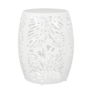 Modern Design Metal End Table, Large