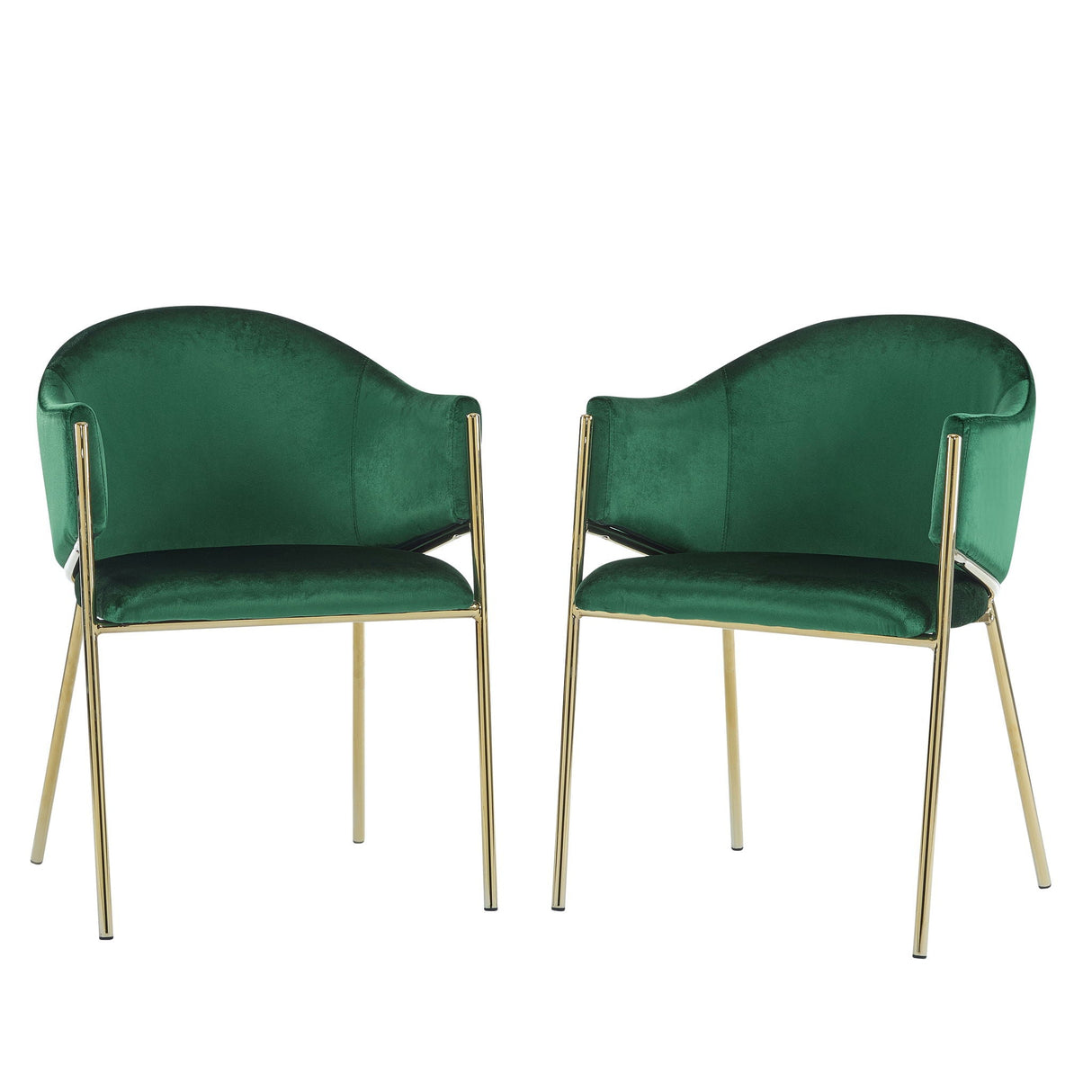 Modern Upholstered Dining Chair With Frame And Plush Velvet - Best Buy Furniture
