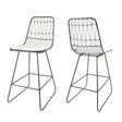 Yearning - Iron Counter Stool With Water Resistant Cushion - Best Buy Furniture