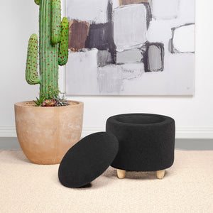 Corvair - Round Storage Ottoman