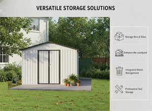 10' x 12' Garden Sheds Outdoor Storage Sheds