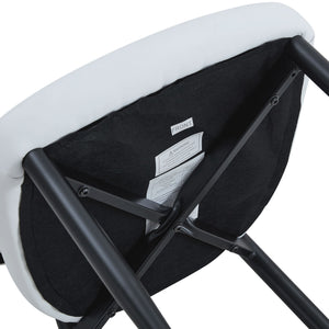 Minimalist Ergonomic Dining Chair With Curved Backres (Set of 4)