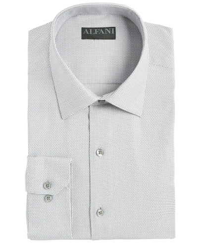 Men's Athletic Fit Twill Stretch Dress Shirt