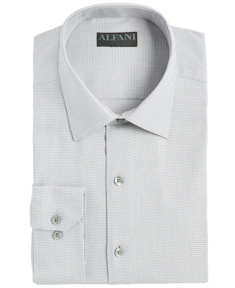 Men's Athletic Fit Twill Stretch Dress Shirt