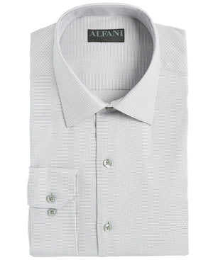 Men's Athletic Fit Twill Stretch Dress Shirt