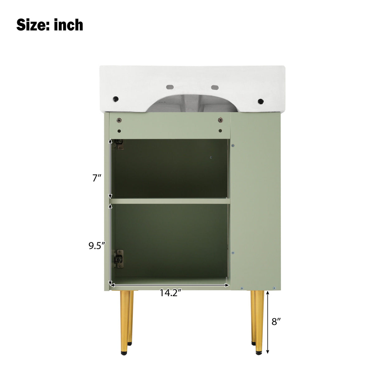 Bathroom Vanity, Combo Cabinet, Bathroom Storage Cabinet, Single Ceramic Sink