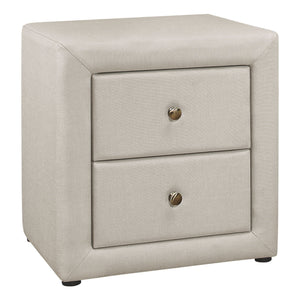 Nightstand, Storage Drawer Versatile Use, Upholstered, Transitional - Best Buy Furniture
