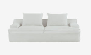 Nimbus - Oversized Full Foam 4 Seater Couch For Living Room Upholstered In Soft, Wide Armrests