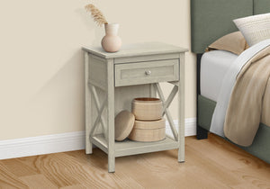 Accent End Table, 2 Tier, Storage Drawer, Transitional Style - Best Buy Furniture