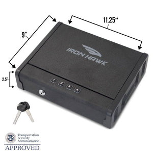 Portable Quick Access Safe - Matte Black