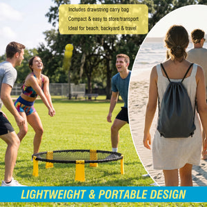 Outdoor Roundnet Game Set