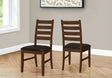 Dining Chair, Dining Room, Side, Upholstered, Transitional (Set of 2) - Brown - Best Buy Furniture