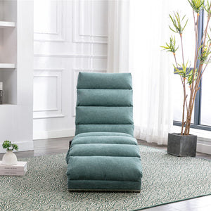 Massage Chaise Lounge Indoor With Remote Control, Ergonomic Electric Massage Lounger