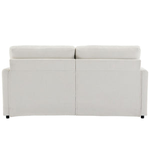 Cozy Upholstered Cushion Loveseat Sofa For Living Room