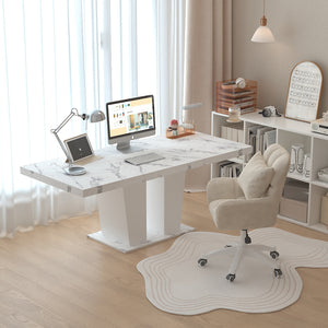 Extendable Dining Room Table for 6-10